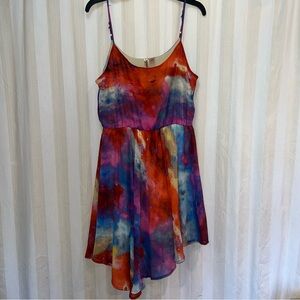 Tie Dye Tank Top Dress
